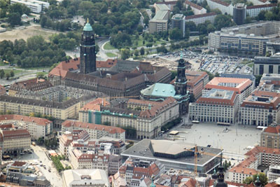 September 2020 | Dresden - Rathaus, Altmarkt und Kreuzkirche