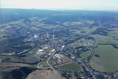 September 2019 | Das Stadtgebiet von Auerbach/Vogtland
