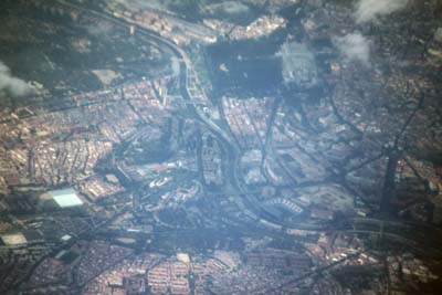 September 2013 | Madrid mit K�nigspalast und dem ehemaligem Stadion von Atl�tico Madrid